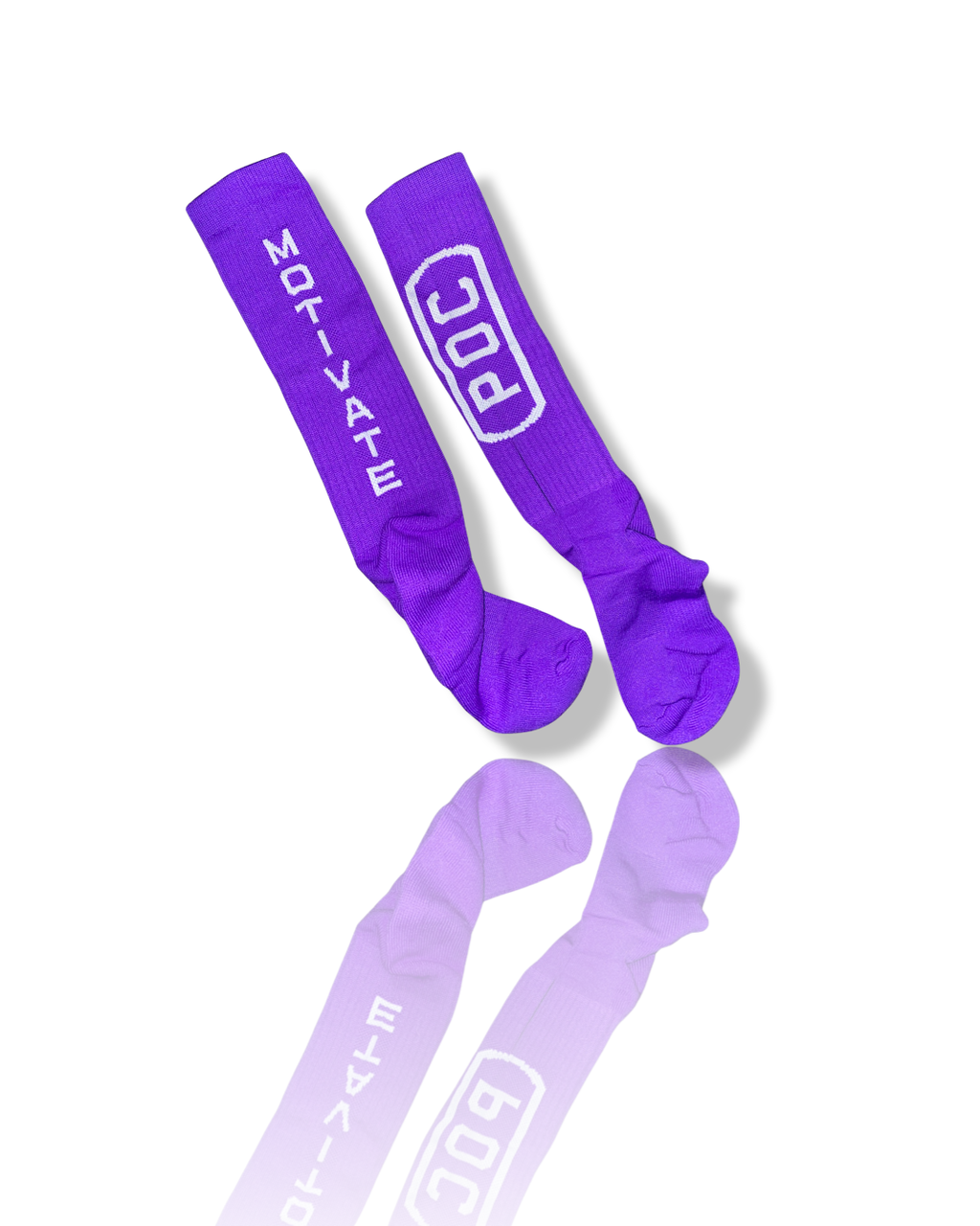 O4D Royal Purple Over-the-Calf Socks