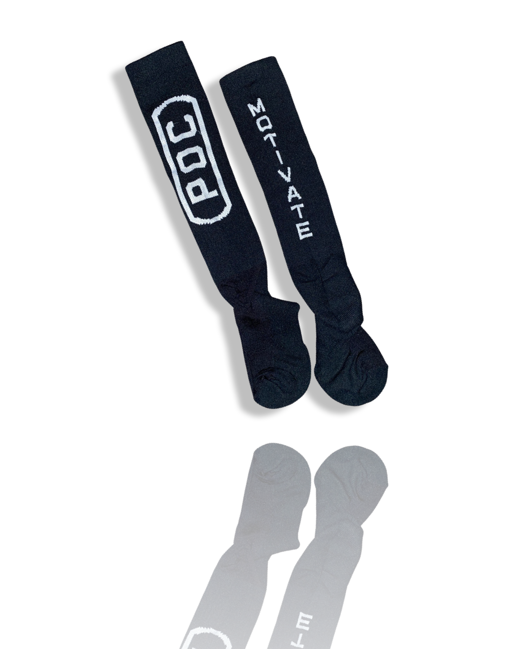 O4D Black Over-the-Calf Socks