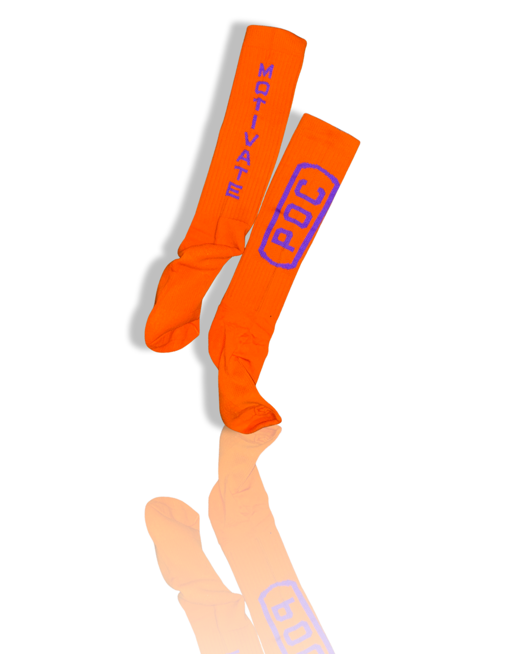 O4D Clemson Orange Over-the-Calf Socks