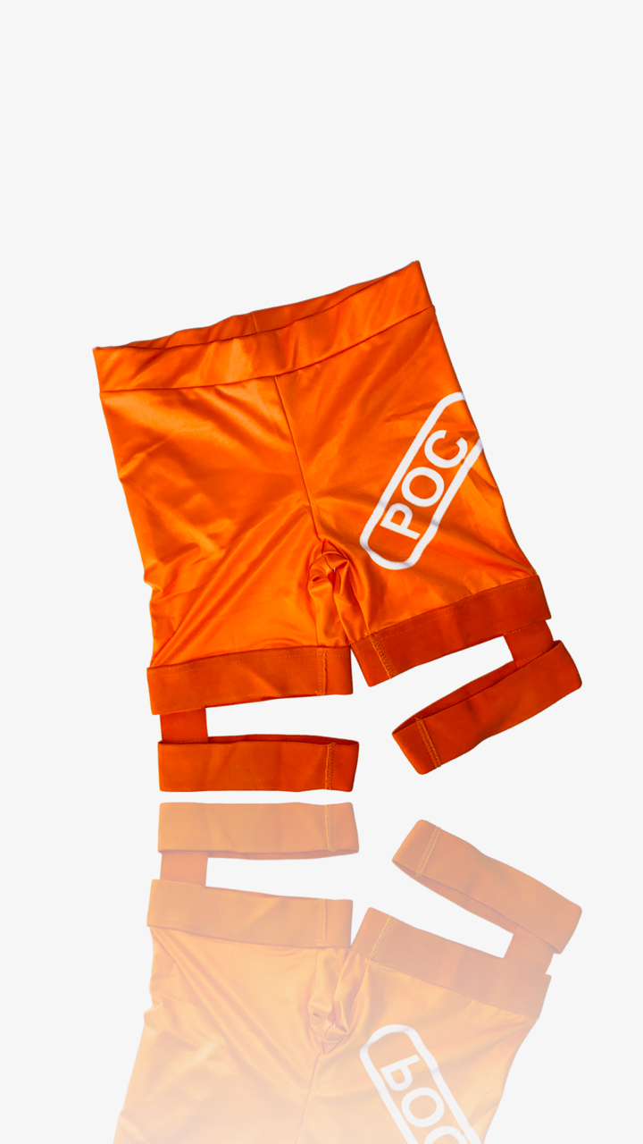 O4D Orange 'Mandarin' Biker Set