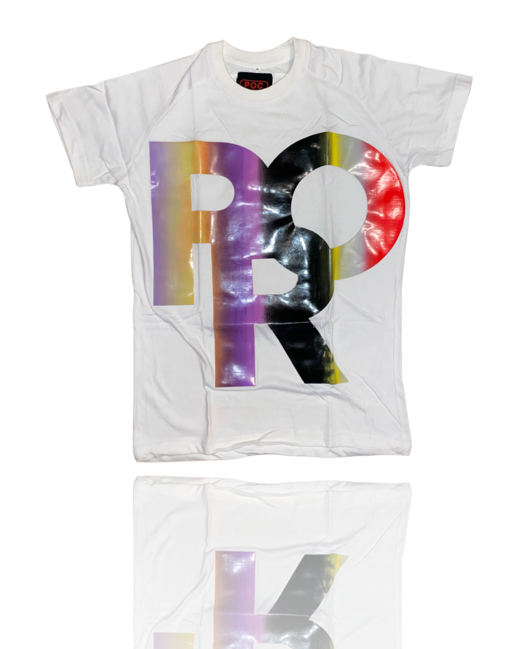 O4D White 'Be A Pro' Active-Cut Tee