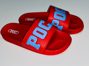 O4D Red 'Rue' Slides