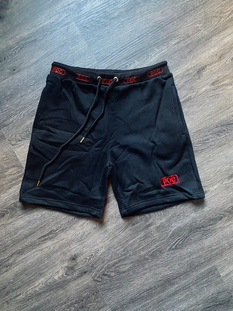 O3D Black Sweatshort