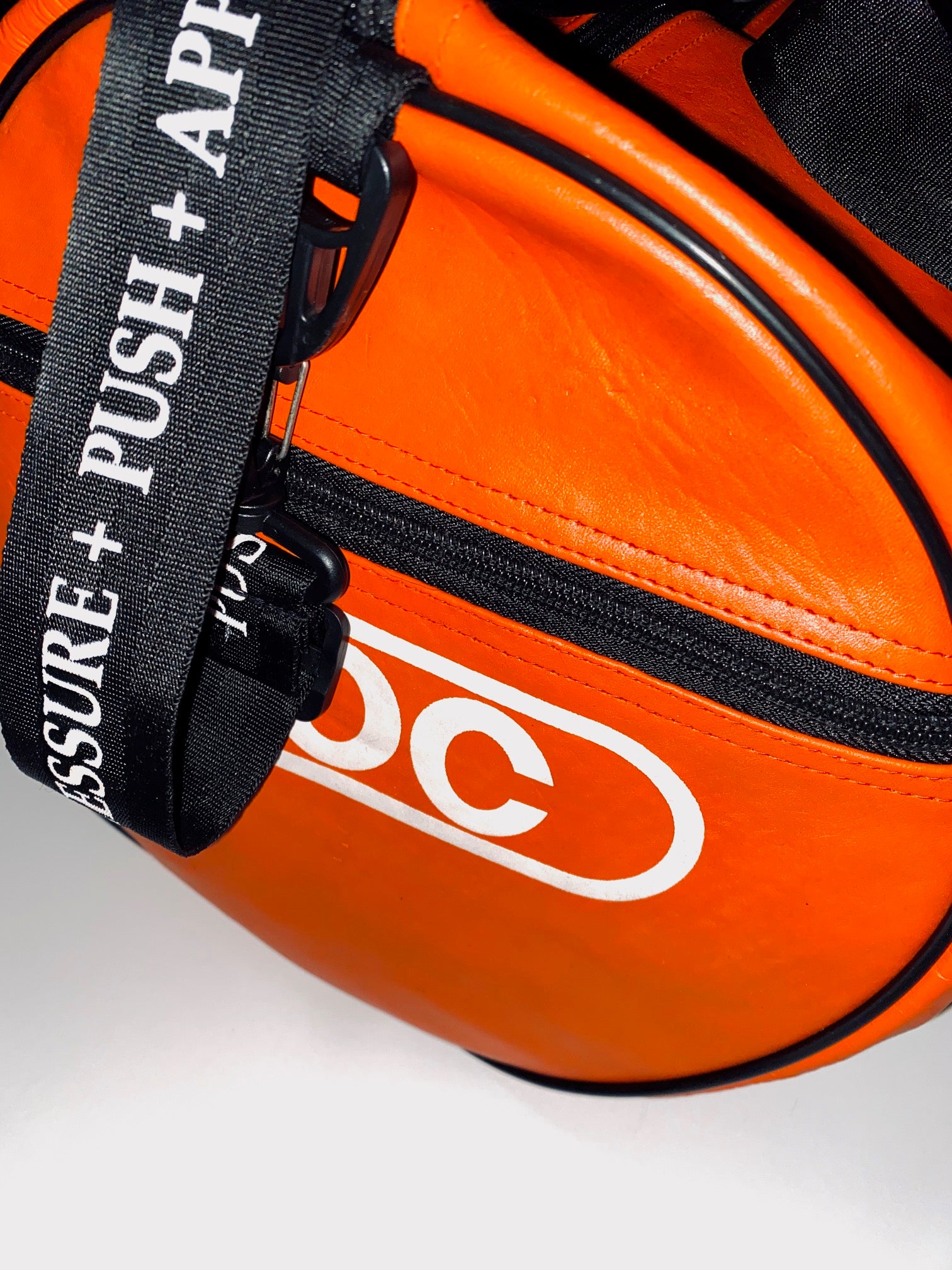 O4D Orange 'Applying Pressure' Duffel