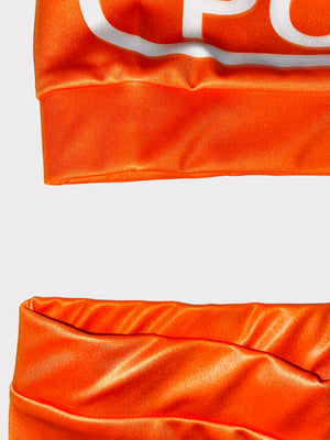 O4D Orange 'Mandarin' Biker Set