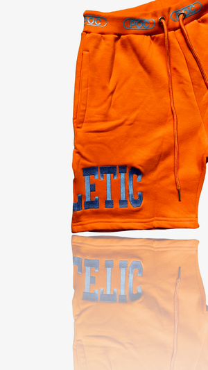 O4D Orange 'Double Up' Sweatshort