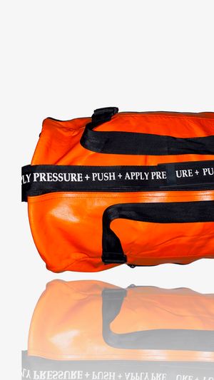 O4D Orange 'Applying Pressure' Duffel