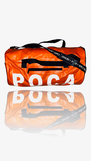 O4D Orange 'Applying Pressure' Duffel