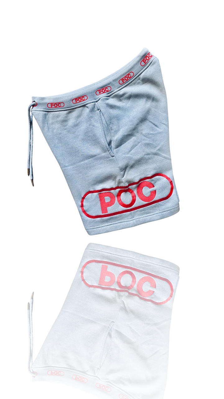 O4D Grey 'Double Up' Sweatshort