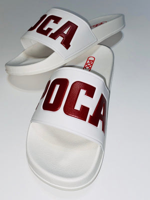 O4D White 'Candy Cane' Slides