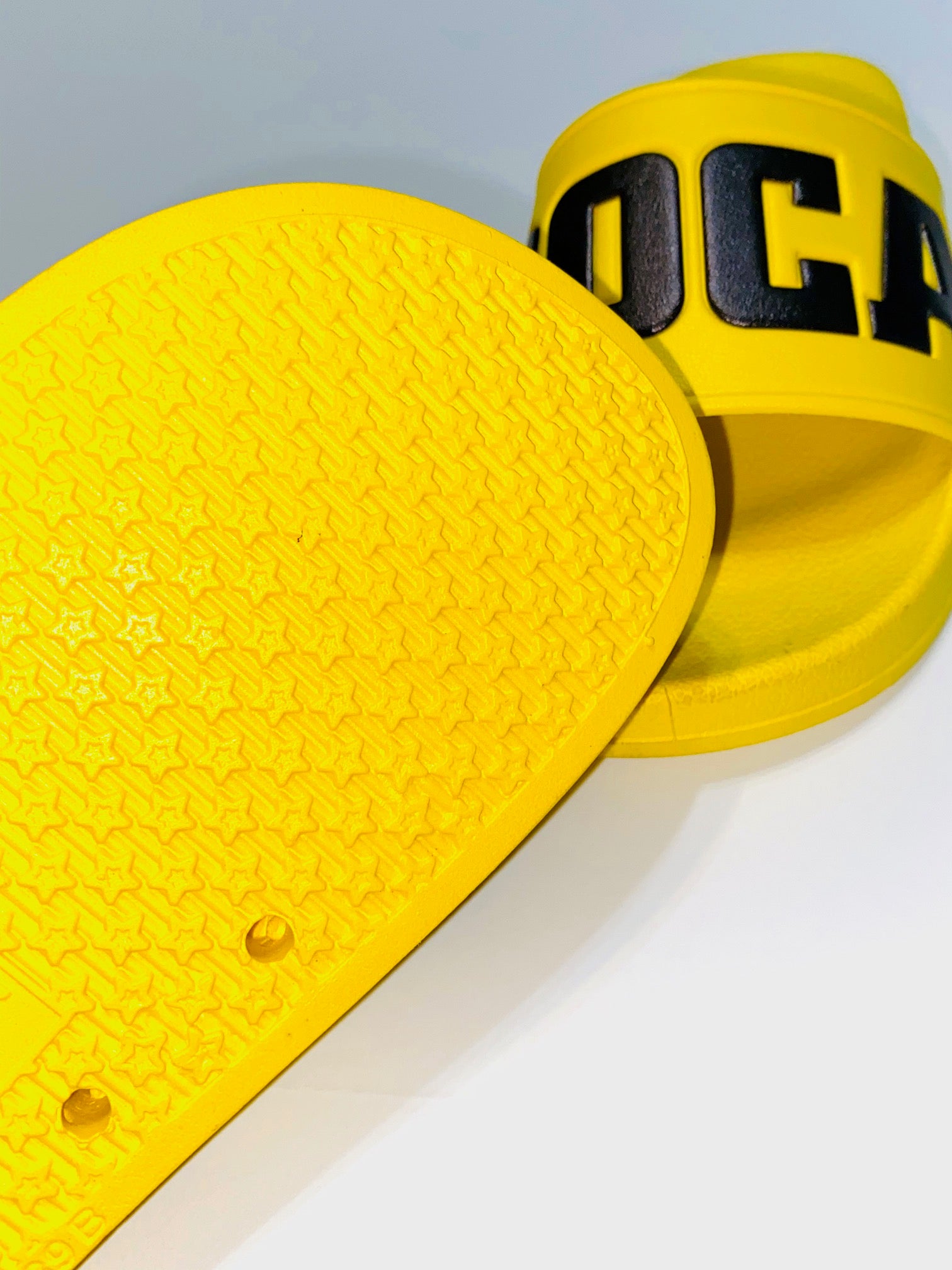 O4D Yellow 'Caution Tape' Slides