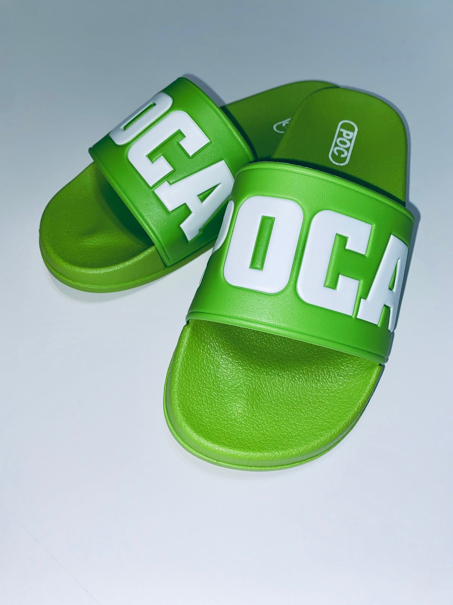 O4D Green 'Yoshi' Slides