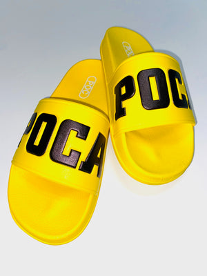 O4D Yellow 'Caution Tape' Slides