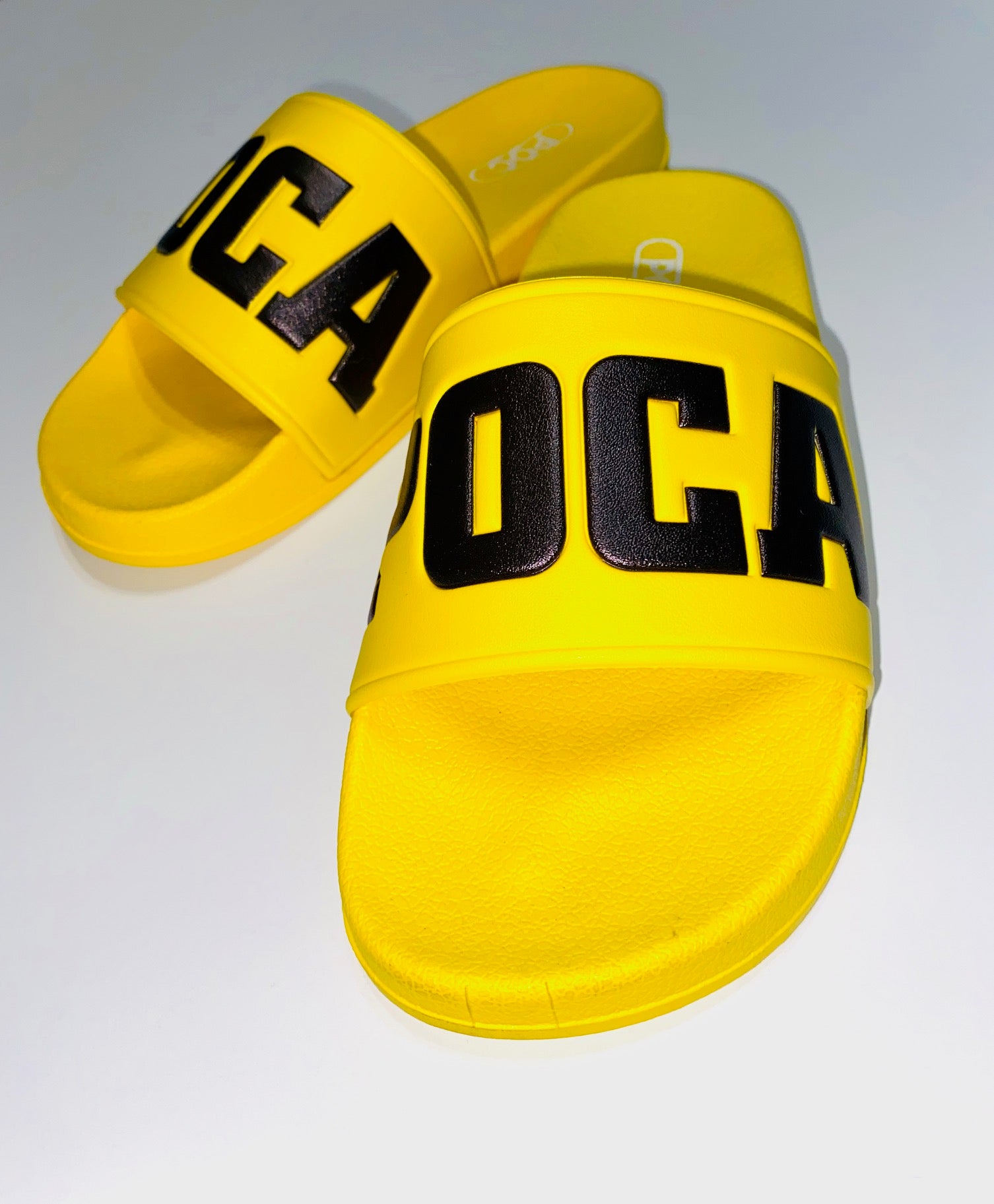 O4D Yellow 'Caution Tape' Slides