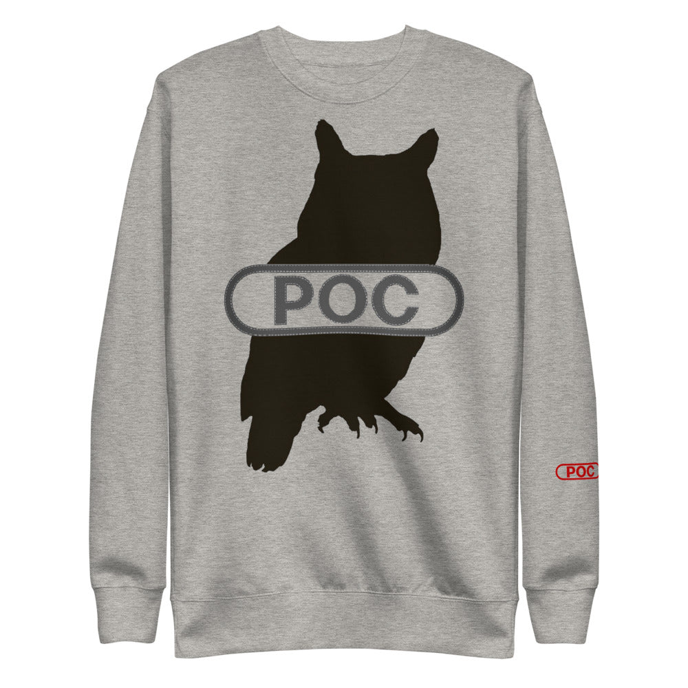 POCA Owl Crewneck