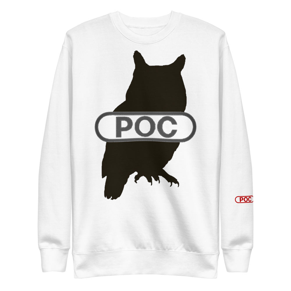 POCA Owl Crewneck